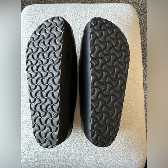 Birkenstock Papillio Platform Arizona, all Leather, size 41 Medium/Narrow, Black - Picture 3 of 6